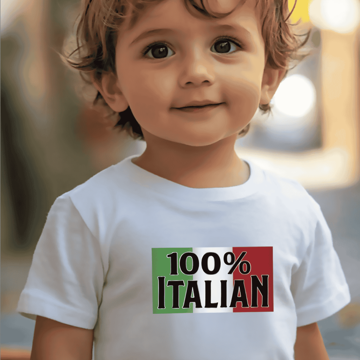 100% Italian Pride Family T-shirt