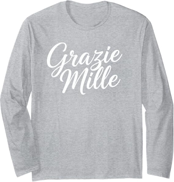 Grazie Mille T-shirt