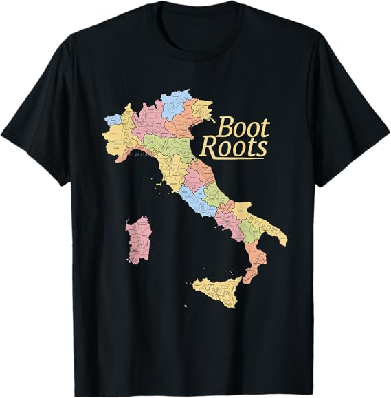 Map of Italy T-shirt