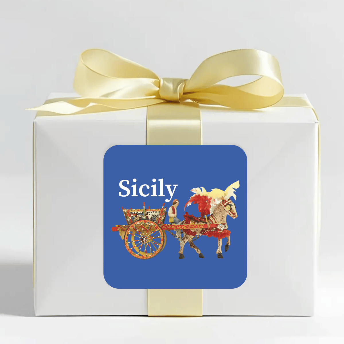 Carretto Siciliano Blue Sticker