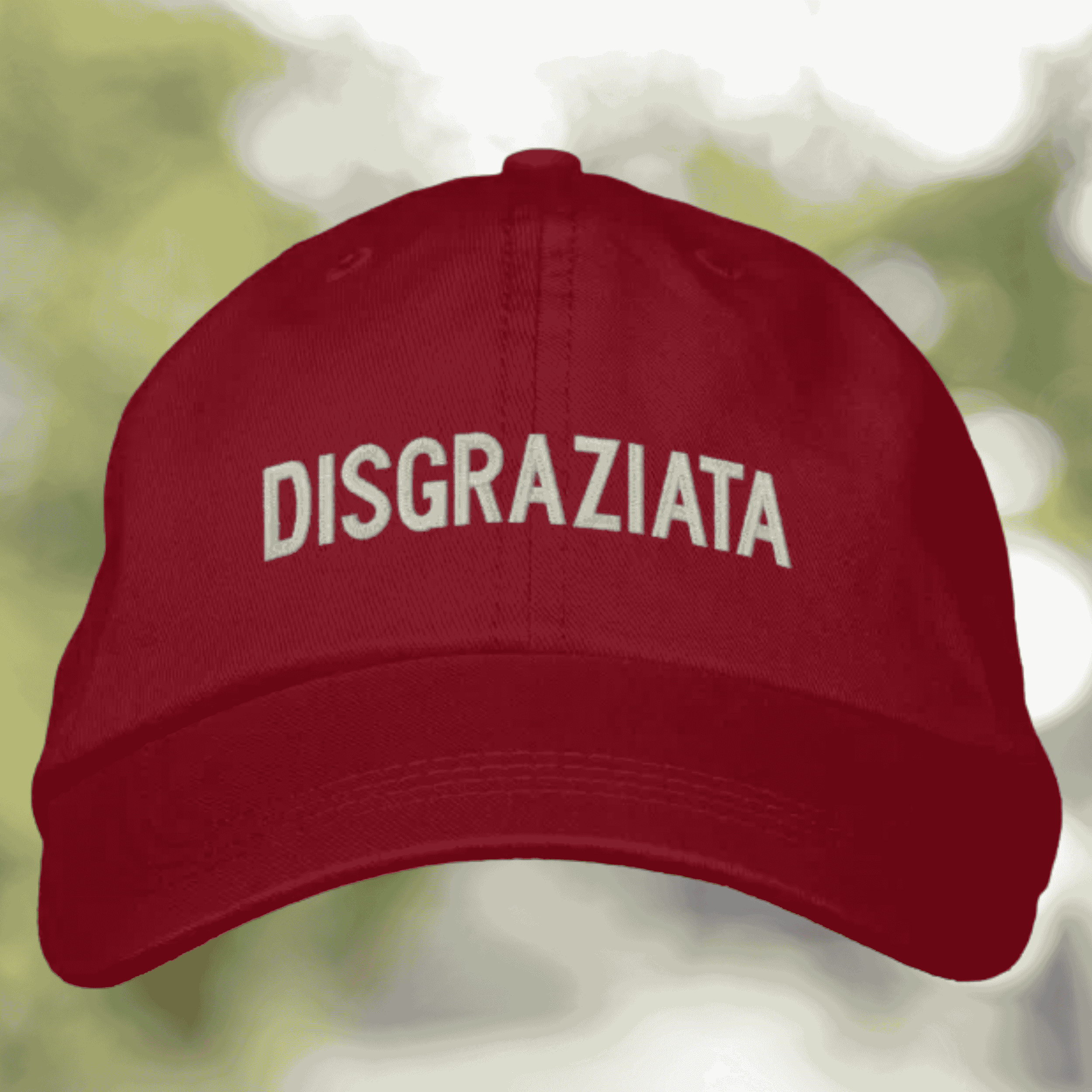 Disgraziata Embroidered Cap