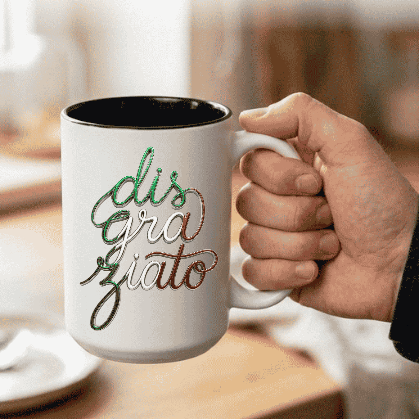Disgraziato Funny Italian Mug