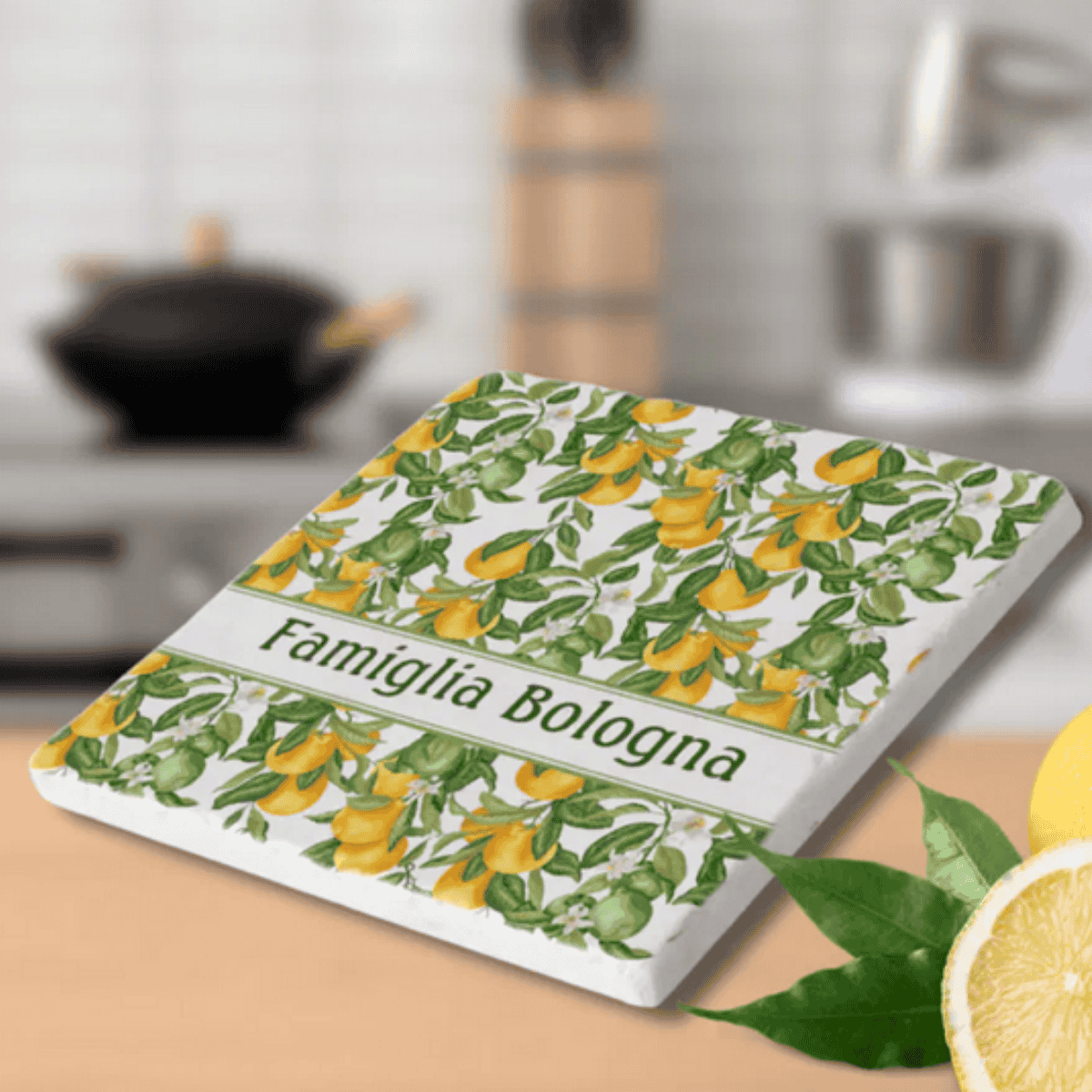 Personalized Lemon Trivet