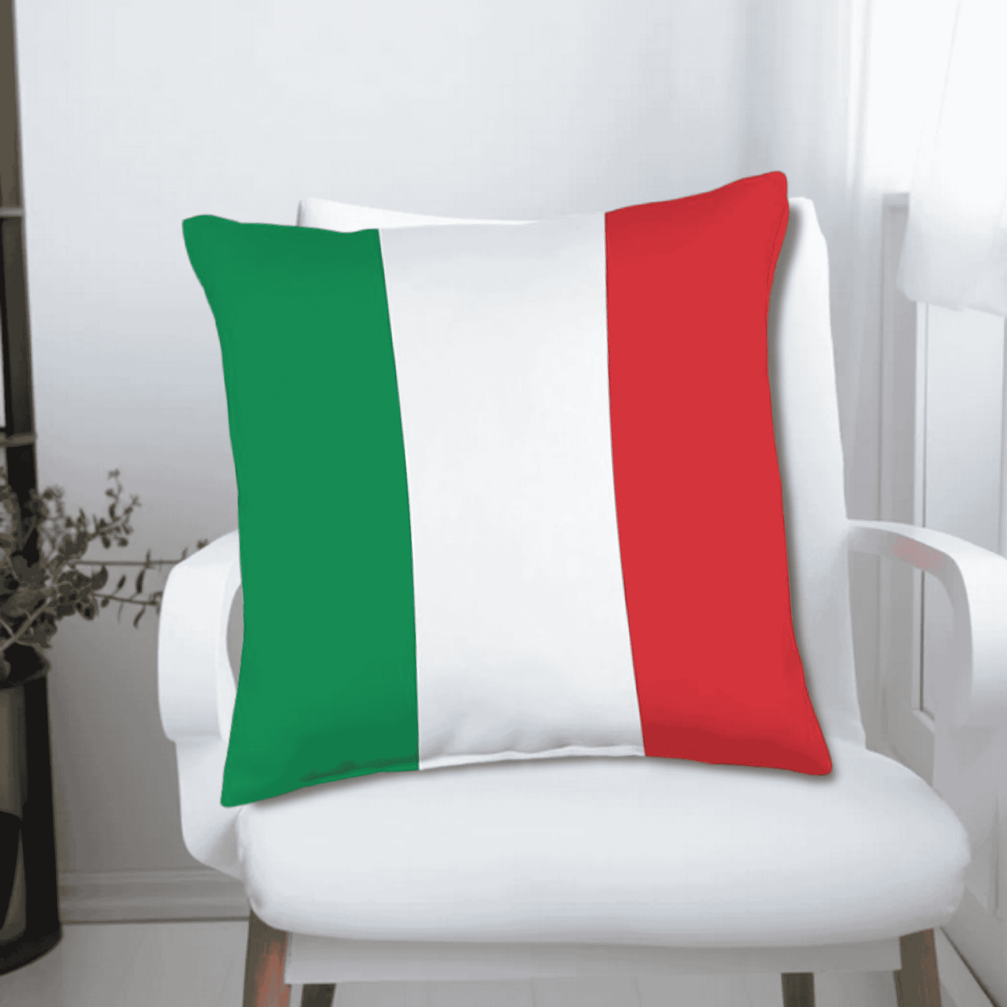 Italian Flag Pillow
