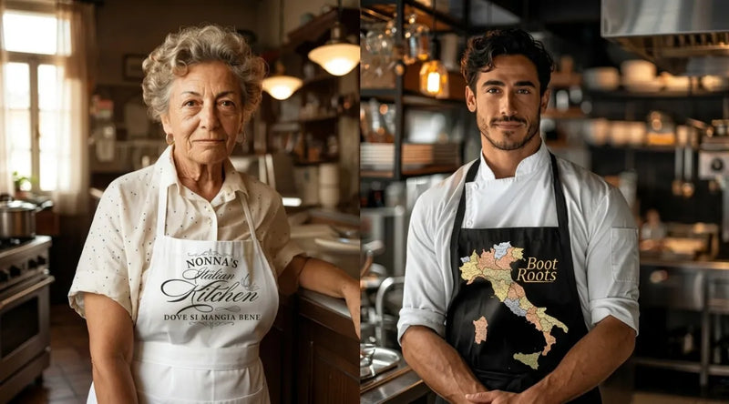 Italian & Sicilian Kitchen Aprons