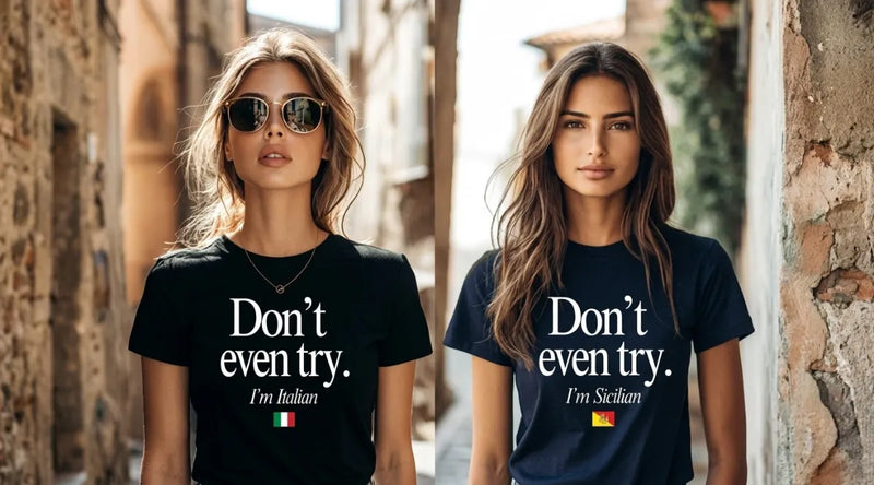 Italian & Sicilian Apparel | Nonna Tees, Sicilian Pride Hoodies & More
