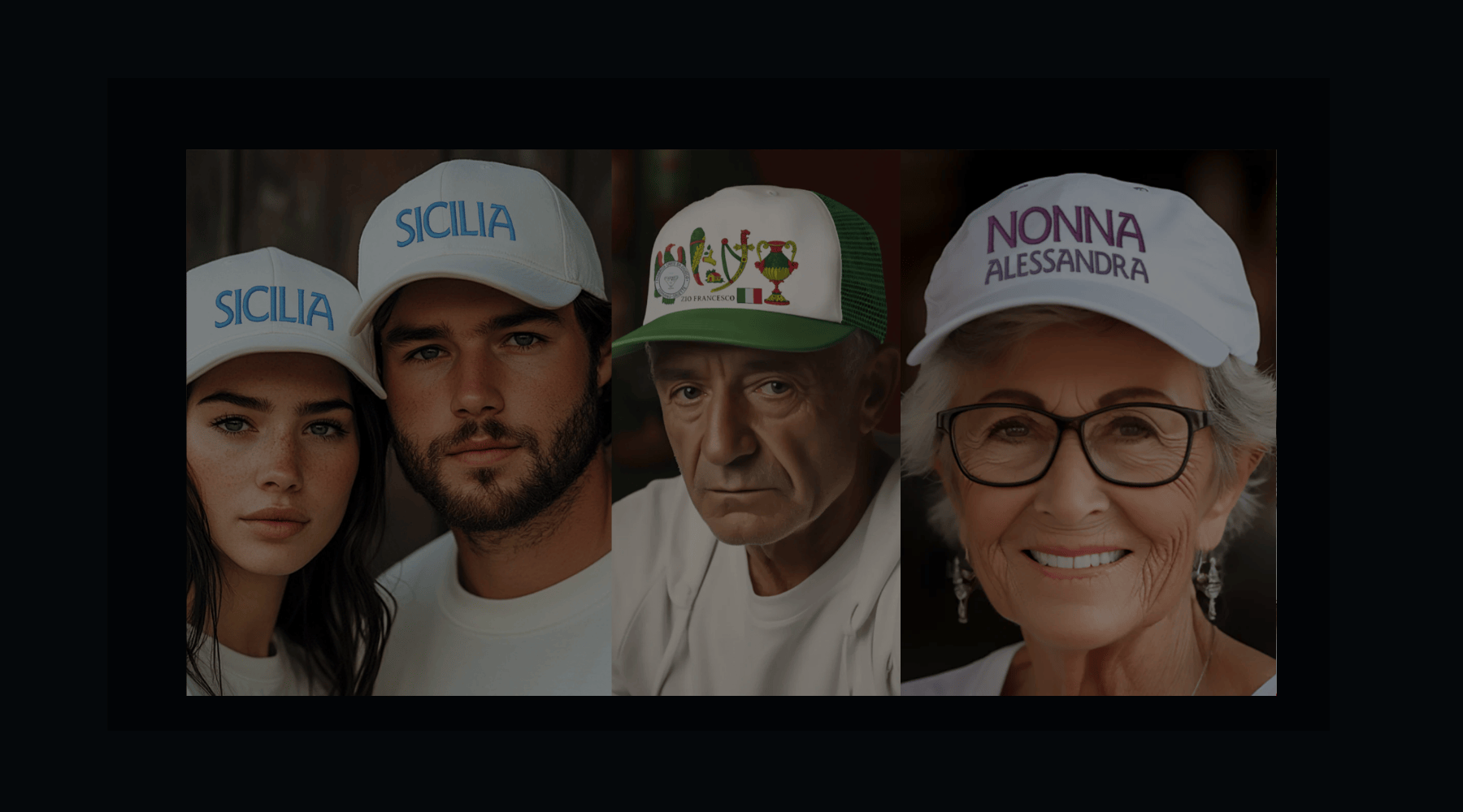 Italian & Sicilian Heritage Hats Collection