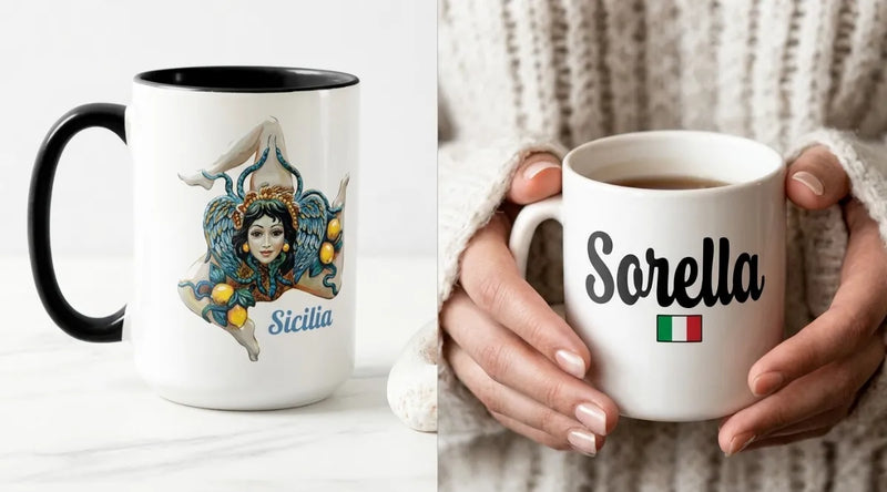 Italian & Sicilian Heritage Mugs