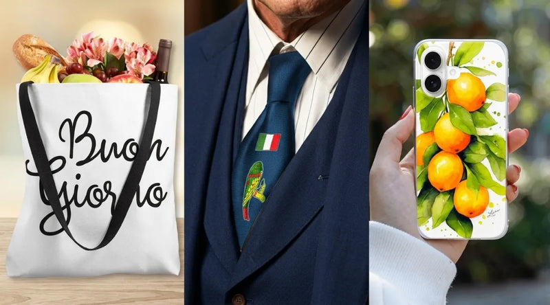 Italian & Sicilian Pride Accessories Collection