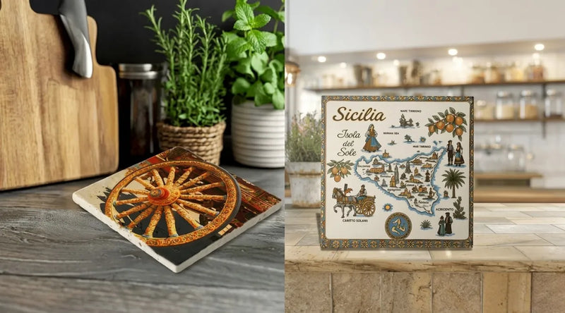 Italian & Sicilian Trivets & Tiles Collection