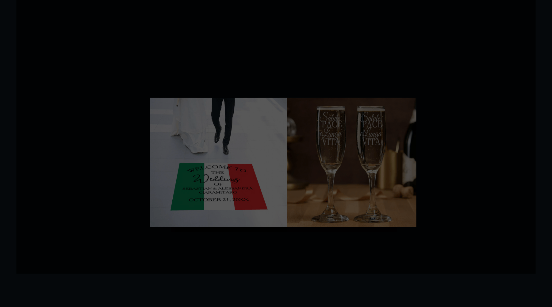 Italian & Sicilian Wedding Collection