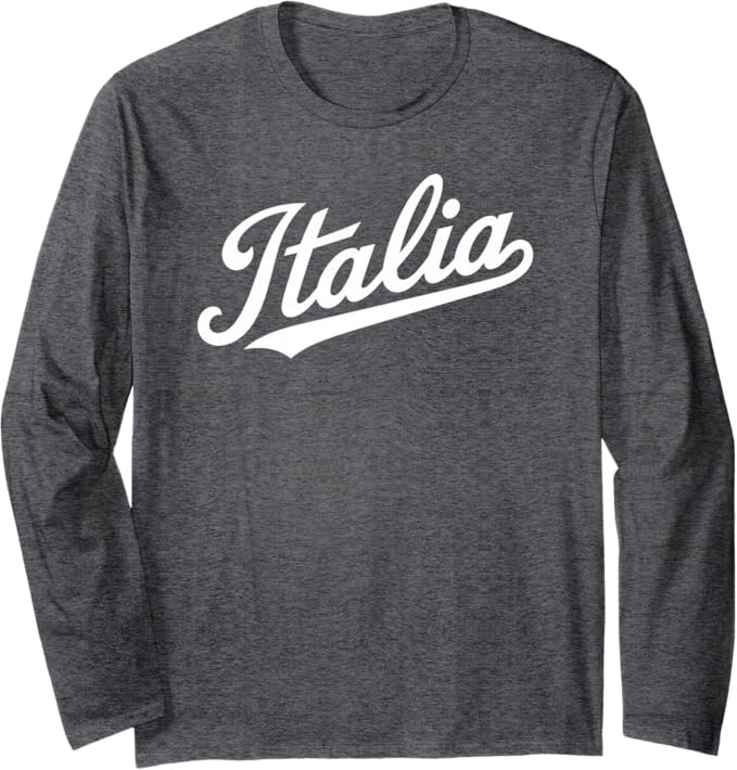 Italia Baseball Script Commemorative Collection – Vintage Italian Pride Apparel