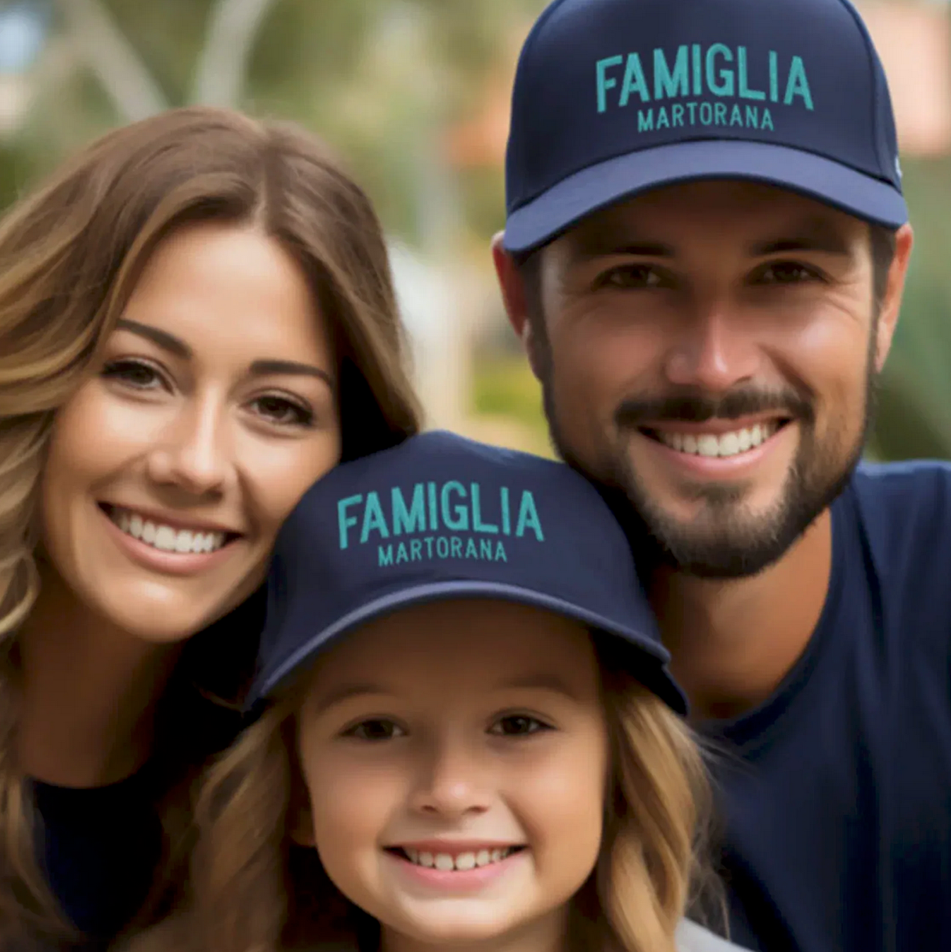Famiglia Embroidered personalized baseball cap