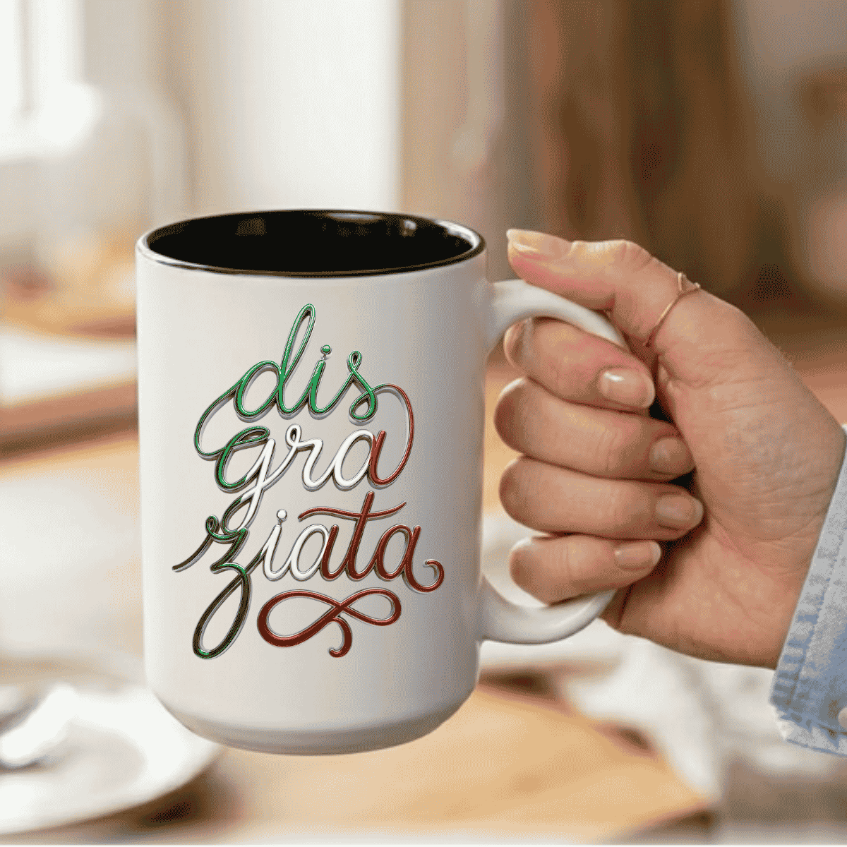 Disgraziata Funny Italian Mug