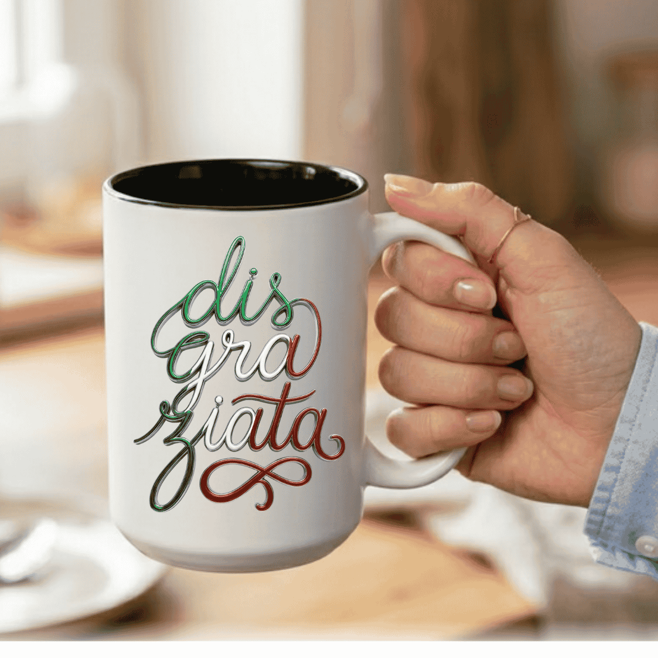 Disgraziata Funny Italian Mug