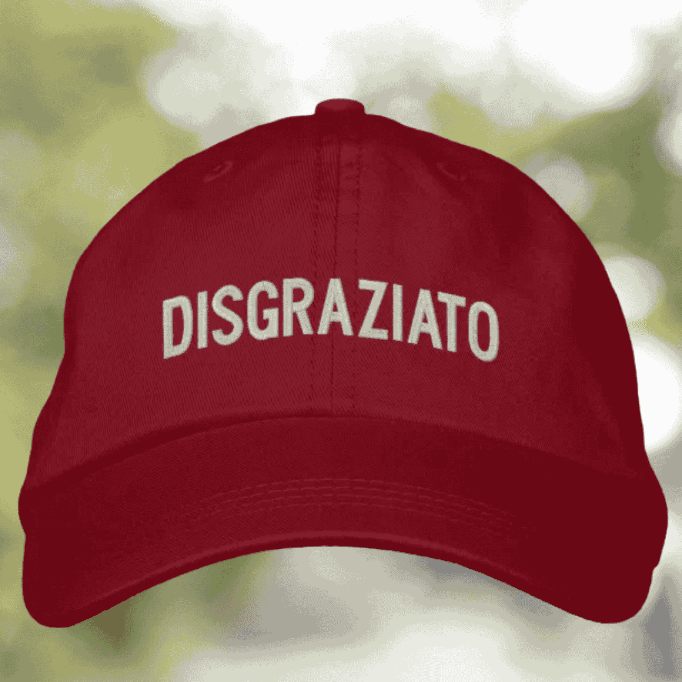 Disgraziato Embroidered Cap
